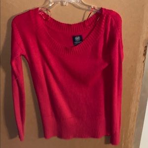 Pink American eagle sweater